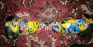 гироскутер ош: Grafiti naxışlı 6.5" iki təkərli hoverboard (self-balancing scooter) — 4
