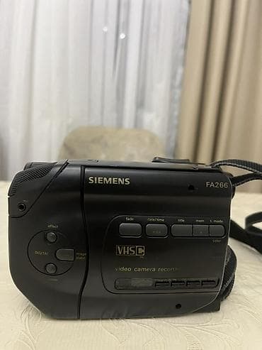 playstation 3 satiram tecili: Siemens FA266 VHS-C videokamera - Format: VHS-C (PAL) - Model: FA266 — 3