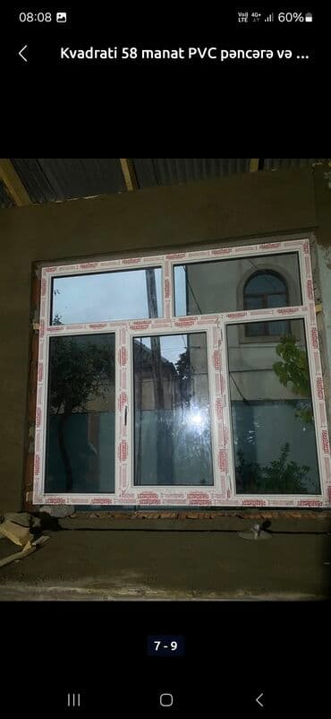 çəpər setka: Yeni İkiqat şüşə paketi Plastik pəncərə, Еni: 2 sm, Uzunluğu: 5 sm, Ödənişli quraşdırma — 29