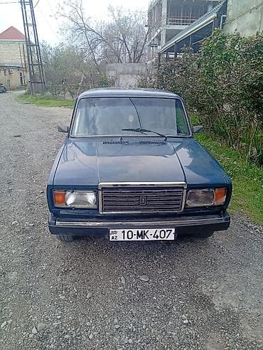 mercedes panorama 2007: VAZ 2107 sedan - Kuzov: 4 qapılı sedan, tünd mavi rəng - Mühərrik — 1