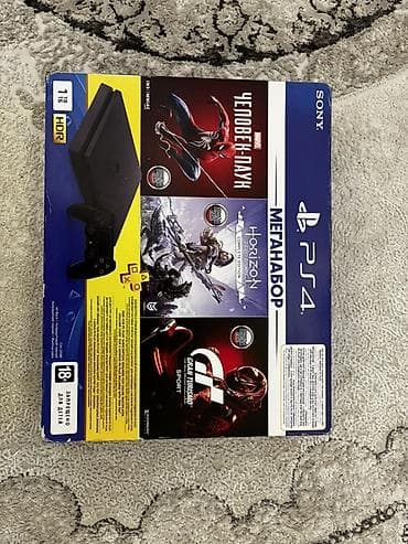 konsol: PlayStation 4 Slim oyun konsolu + 4 oyun diski Xüsusiyyətlər: - — 6