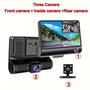 андроид мониторы prado: Videoqeydiyyatçı. 🔹 1080p ön kamera + 480p salon və arxa kamera – üçlü — 1