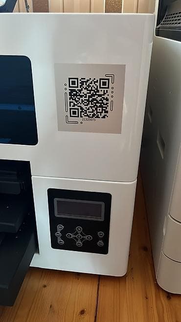 Оборудование для производства: Tekstil və suvenir çapı üçün istilik pressi + rəqəmsal printer dəsti — 6