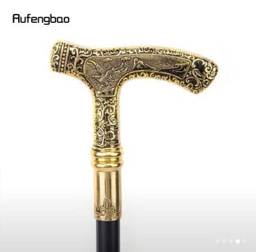 tutacaqlı xodunkalar: Aufengbao brendindən qartal təsvirli, qızılı rəngli tutacaqlı əsa — 2