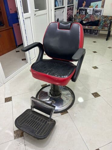 kəsim stolu: İşlənmiş, Saş kəsimi kreslosu — 1