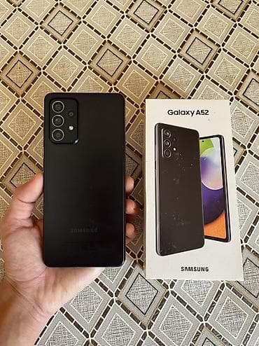 ssd 2 5: Samsung Galaxy A52, 256 GB, rəng - Qara, Barmaq izi — 2