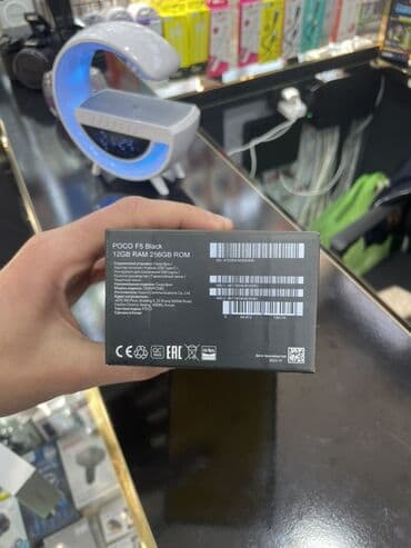 Poco: Poco F5, 256 GB, rəng - Qara, Barmaq izi — 7