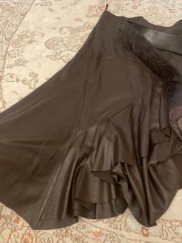 dəridən qadın ətəkləri: Vintagedir bahaya alinib — 3