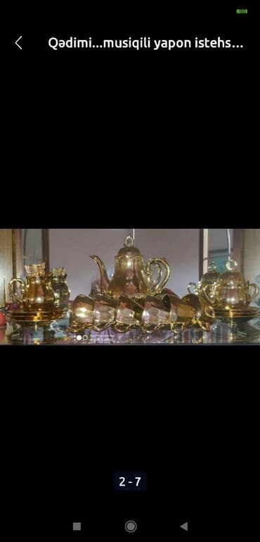 Qədəhlər, Xrustal, 6 ədədli dəst — 15