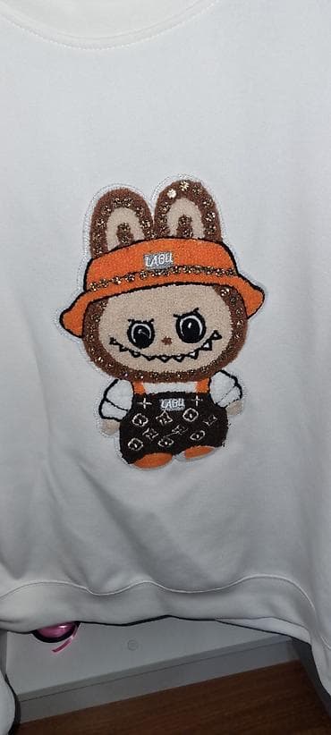 monika geyim instagram: Svitşot, rəng - Ağ — 2