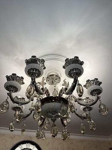 Çılçıraq, 8 lampa, Metal