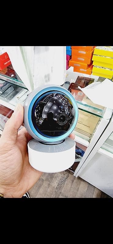 Wi‑Fi IP Daxili Təhlükəsizlik Kamerası - 360° fırlanan “dome”