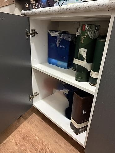 кухна мебель: Mətbəx üçün dolab dəsti - Kuxna mebeli + lavabo + ocaq(hamsi bir — 3