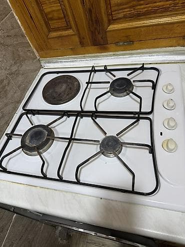 Qarışıq sobası Stolüstü, 4 gözlü