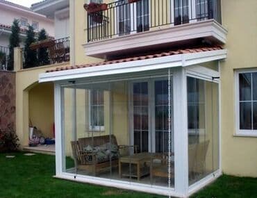 pəncərə reşotka: Cam balkon pvc qapı və pəncərələr şüşə ara kəsmələri i̇zo sistem duş — 16