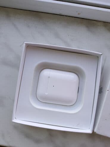 airpods ikinci el: İşlənmiş Simsiz (Bluetooth) Qulaqcıqlar, Apple, rəng - Ağ — 4