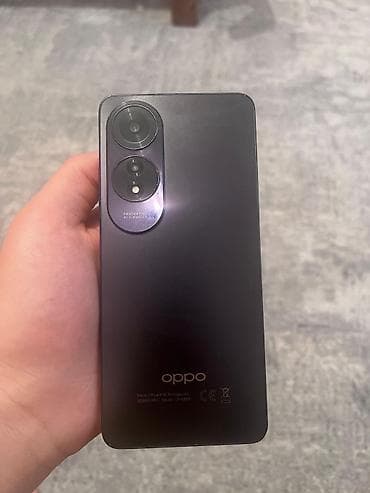 telfon satiwi: Oppo A60, 128 GB, rəng - Qara — 4