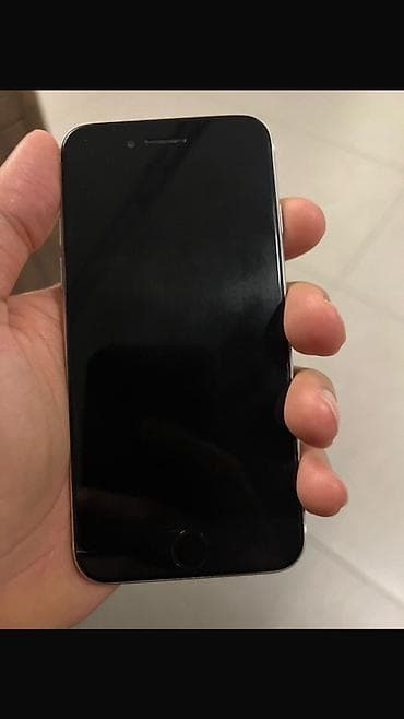 iphone pro max: IPhone SE 2020, 64 GB, White Titanium, Zəmanət, Barmaq izi — 1