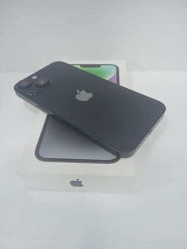 iphone 16 qiyməti: IPhone 14, 128 GB, Qara, Face ID — 1