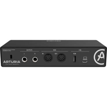 zeng zamani ses yazma: Arturia MiniFuse 2 Black ( Səs kartı, Səs kartı dəsti münasib — 4