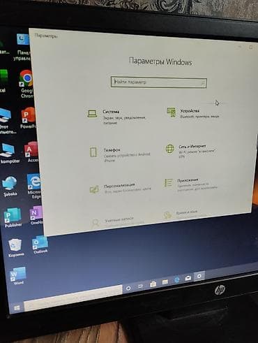 2 ci el komputer: HP stolüstü kompüter dəsti Tərkib: - HP ProDesk sistem bloku - HP — 1