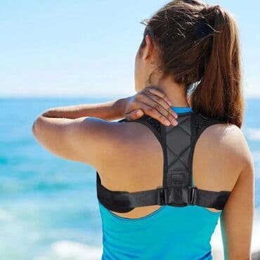 Tibbi avadanlıq: Bel korseti - Qamət duzəldimi Taxıldığı andan effektini göstərən — 1