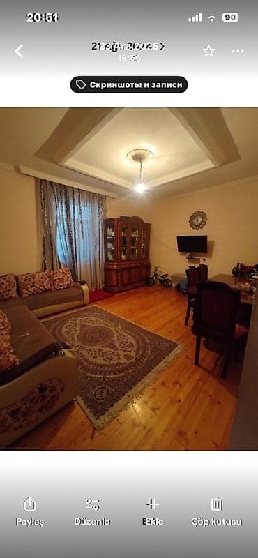 3 otaqlı mənzil – geniş və işıqlı - Plan: ayrı-ayrı otaqlar, uzun