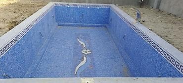 hovuz mozaika: Hovuzların. yuyulması ve temiri - Hovuzların tam mozaika ilə — 5