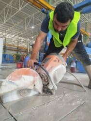 Sifarişlə əl işləri: #Betonkesme #betondeşmə Beton kubik kərpic - dən kəsim deşim — 8