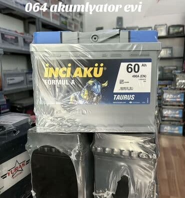 Inci Akü, 60 ah, Türkiyə