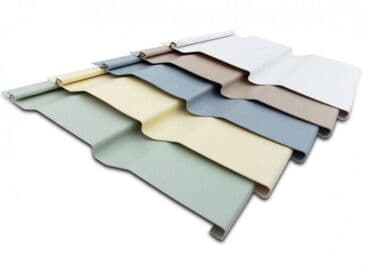 Siding s= 0,4-0,5 mm, Eni: 205-380 mm, L= 1-6 m, Növ: gəmi; eko şüa;