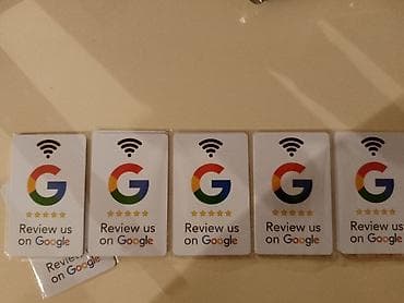 Google Review NFC Kartı – Cəmi 6 AZN! 📲 Telefonu karta yaxınlaşdırın — 1