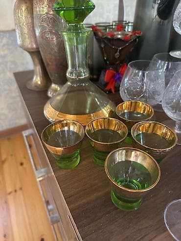 Rəng - Yaşıl, Şüşə, 5, 2 l