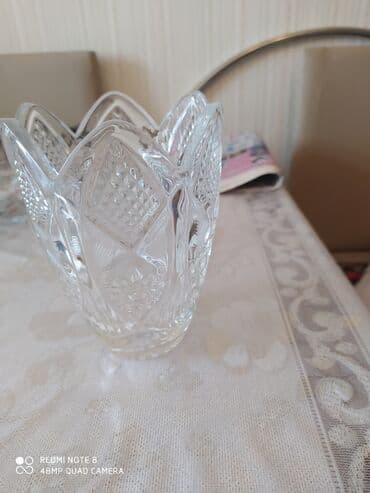gül qutusu: Temizqatqisiz Xrustal Konfet qabi 2 eded. Tek -tek de satilir.Hec — 2