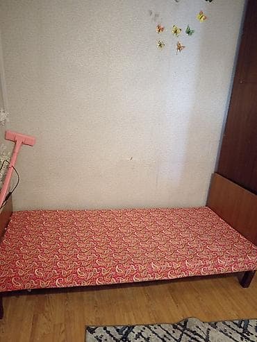 Təknəfərlik çarpayı, Bazasız, Matras ilə, Siyirməsiz