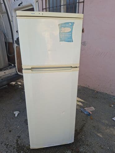 İşlənmiş 2 qapılı Dnepr Soyuducu Satılır, rəng - Ağ