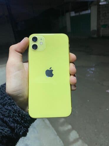 iphone 13 kabro: IPhone 11, 128 GB, Sarı, Barmaq izi, Face ID — 4