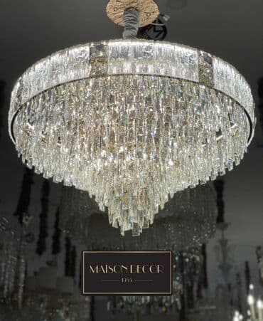 Fiqurlar: Çılçıraq, 10 və daha çox lampa, Metal — 1