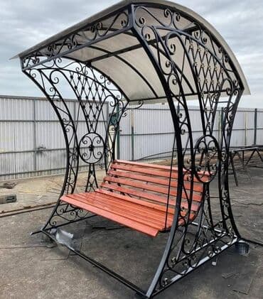 col qapi: Новый, Диван-качели, С зонтиком, Дерево — 24