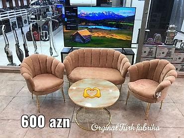 plastik stol stul: Новый, Мини-диван, 2 кресла — 1