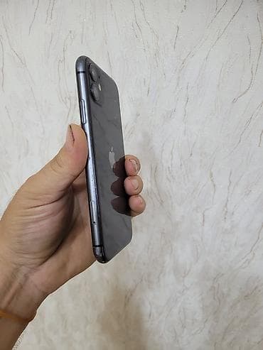 15 pro black: IPhone 11, 128 GB, Qara, Face ID — 7