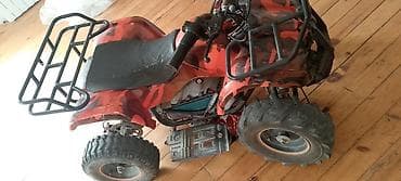 dort teker motor: Uşaq/yeniyetmə üçün mini ATV kvadrosikl - Gövdə rəngi: narıncı-qara — 6
