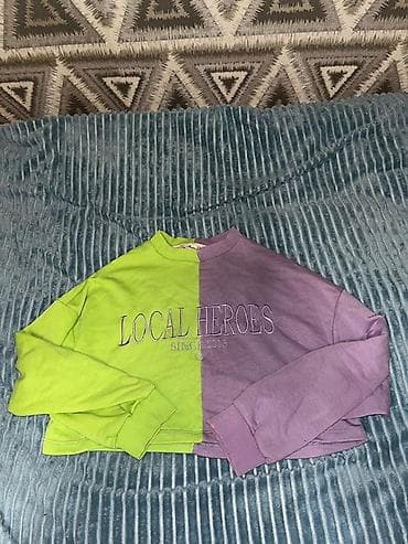 Şəxsi əşyalar: Qadın köynəkləri dəsti – 4 ədəd - Narıncı qısaqol trikotaj top — 7