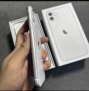 IPhone 11, 128 GB, Ağ, Face ID — 2