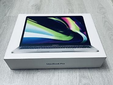 macbook pro i9: Apple MacBook Pro 13"inch 8/256 (Silver)– M2 çipi ilə 95% pil ideal — 9