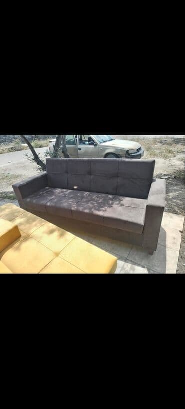 химчистка мебели: Диван, Новый, Раскладной, С подъемным механизмом, Ткань, Платная доставка — 3