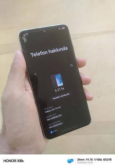 msi ge70 fiyat: Samsung Galaxy S21 FE, 128 GB, rəng - Boz, Barmaq izi — 1