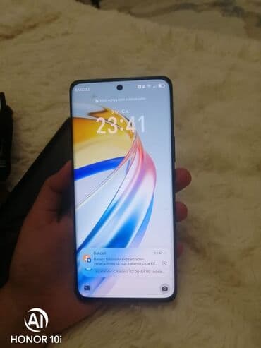 телефон fly для пенсионеров: Honor 9C, 256 GB, rəng - Boz, Face ID, Düyməli, Barmaq izi — 4