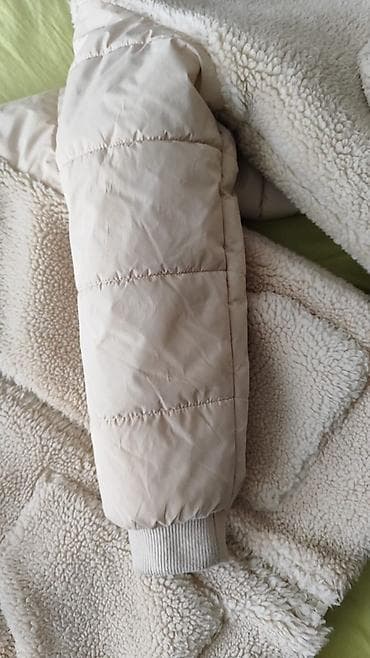 Личные вещи: Uşaqlar üçün kurtka/fleece (Rusiya istehsali) – krem rəng - Material — 3