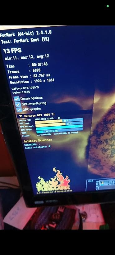 1050: Colorful GeForce GTX 1050 Ti 4GB GDDR5 videokart Xüsusiyyətlər: - — 5